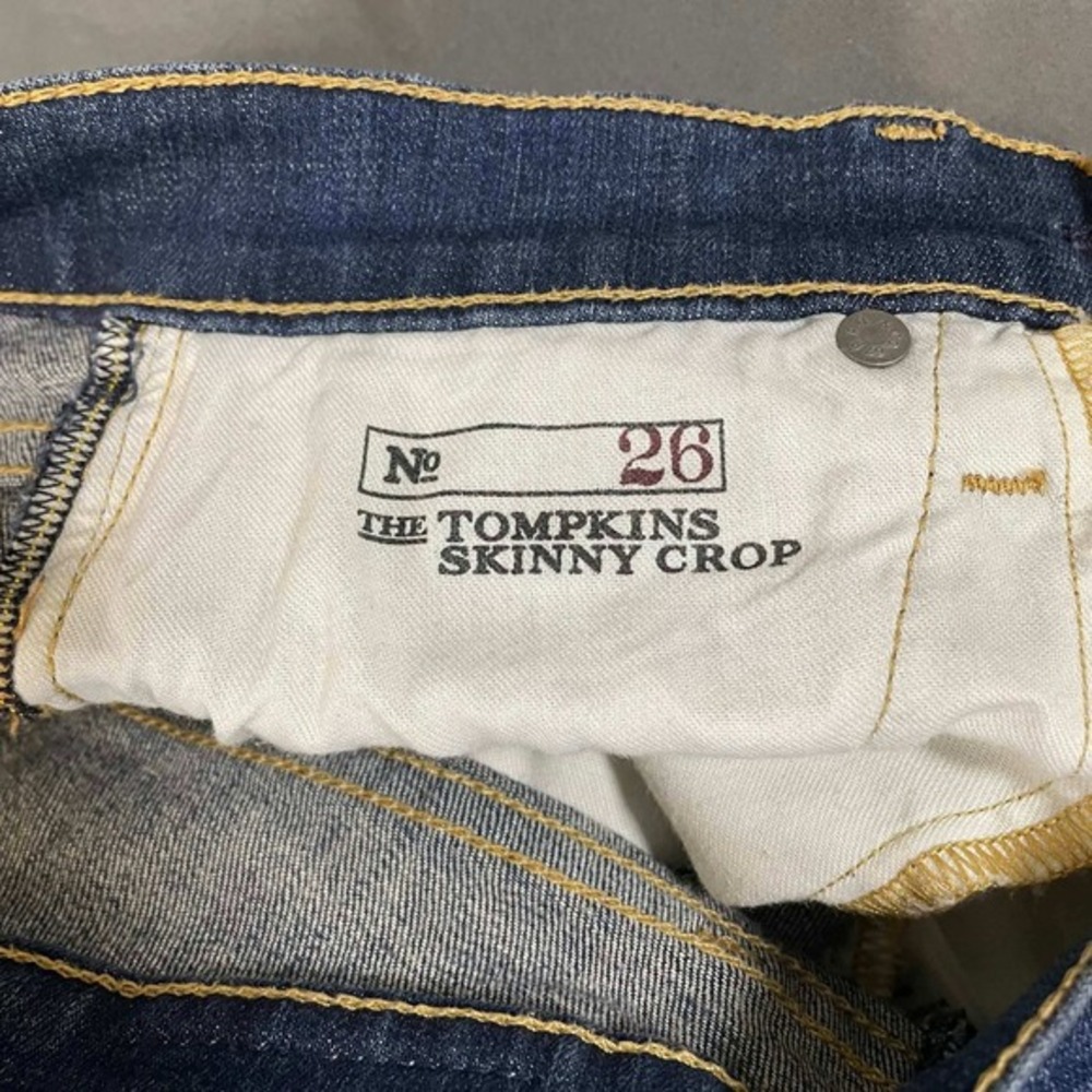 Polo Ralph Lauren Tompkins‎ Skinny Crop Jeans Kids 26W Medium Wash Blue Denim - Picture 4 of 8